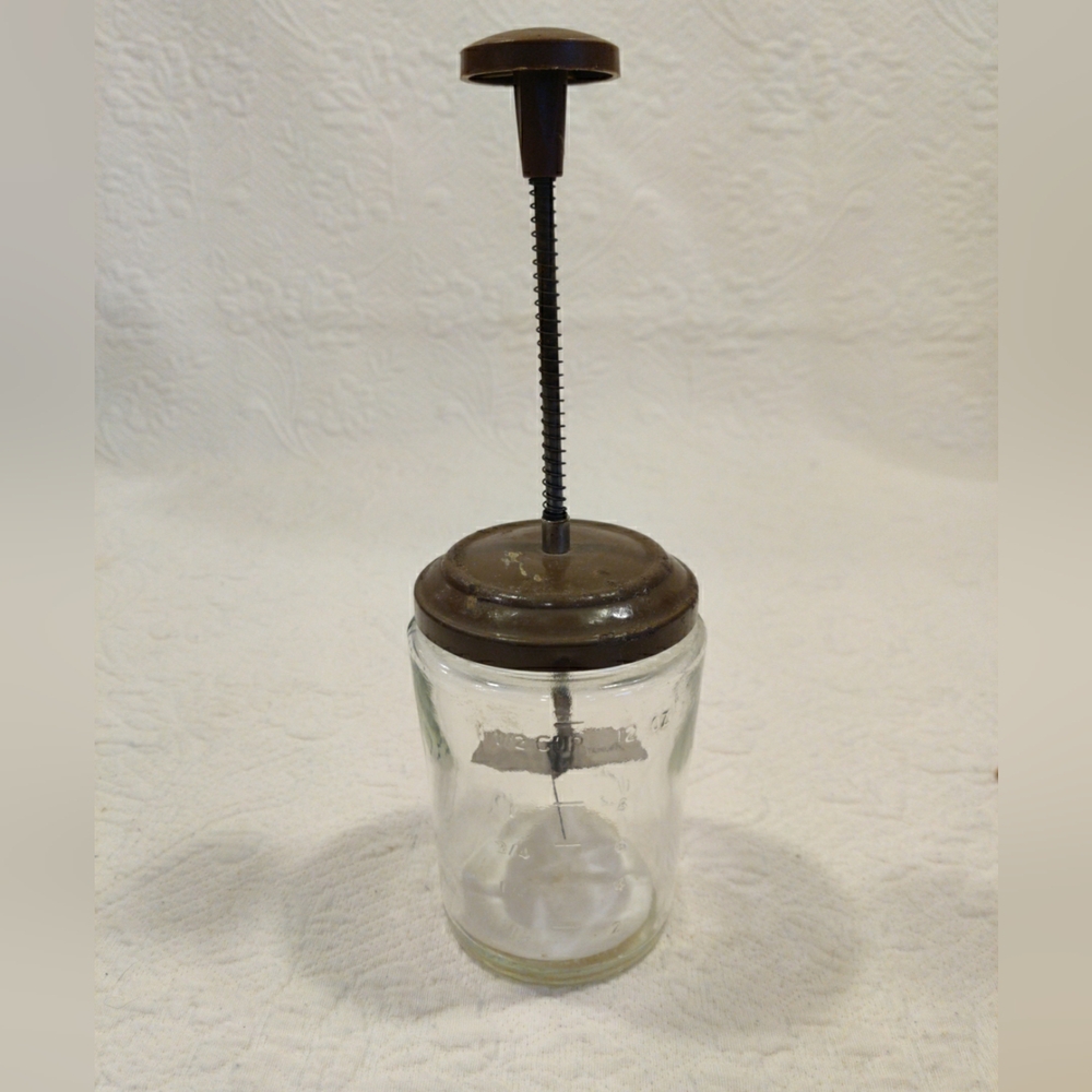 ACME Manual Food Chopper With Spring-Action Blade Made in USA Vintage 50-60s